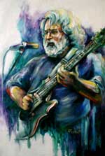Painting by Wanda Riske