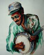 Painting by Wanda Riske