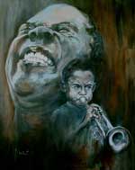 Painting by Wanda Riske