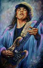 Painting by Wanda Riske