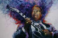 Painting by Wanda Riske