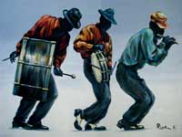 Painting by Wanda Riske
