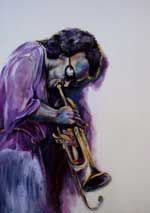 Painting by Wanda Riske