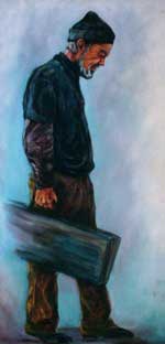 Painting by Wanda Riske