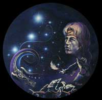 Painting by Wanda Riske