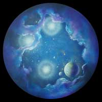 Painting by Wanda Riske
