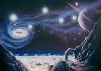 Painting by Wanda Riske