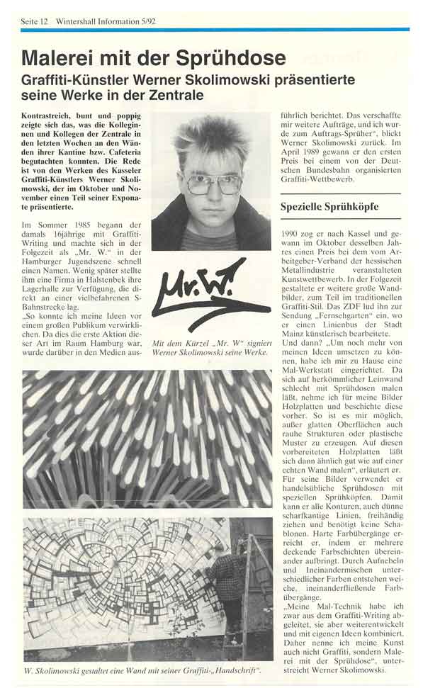 Wintershall Magazine Article