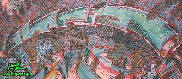 Graffiti Painting by Mr.W.