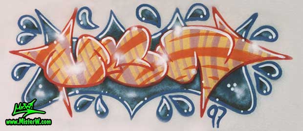Graffiti Painting by Mr.W.