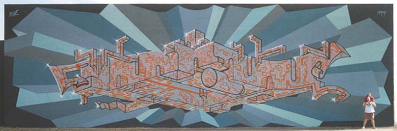 Mural Painting in Phoenix, Arizona by Mr.W.