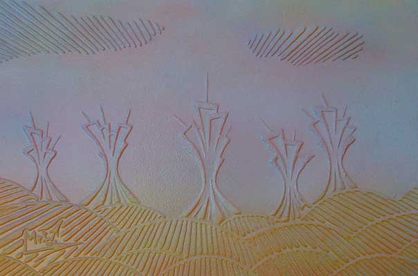 Sandpainting by Mr.W.